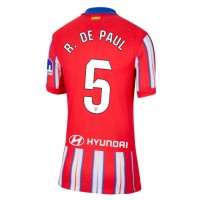 Camisa de time de futebol Atletico Madrid Rodrigo De Paul #5 Replicas 1º Equipamento Feminina 2024-25 Manga Curta